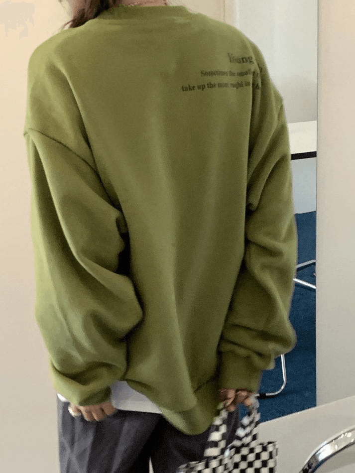 Maxct Landscape Print Crew Sweatshirt