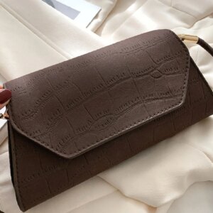 Bag For Love - Crocodile Embossed Flap Novelty Bag - Women Maxct Bags