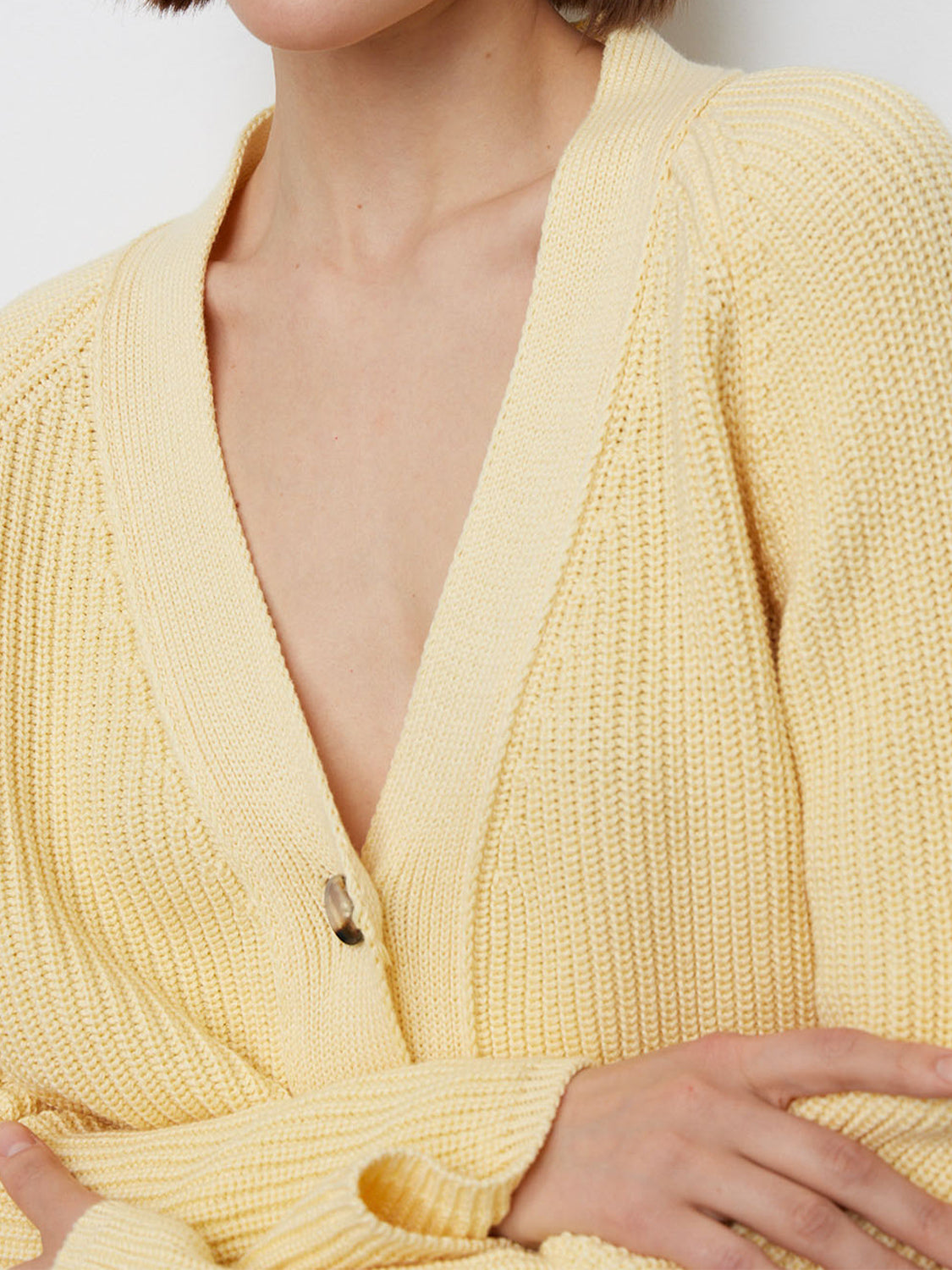 Maxct &Raglan Sleeve Button Down Cardigan