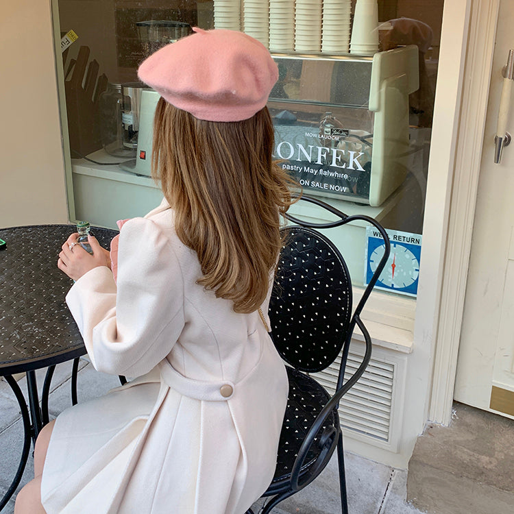 Sweet Bow Dress Coat Maxct