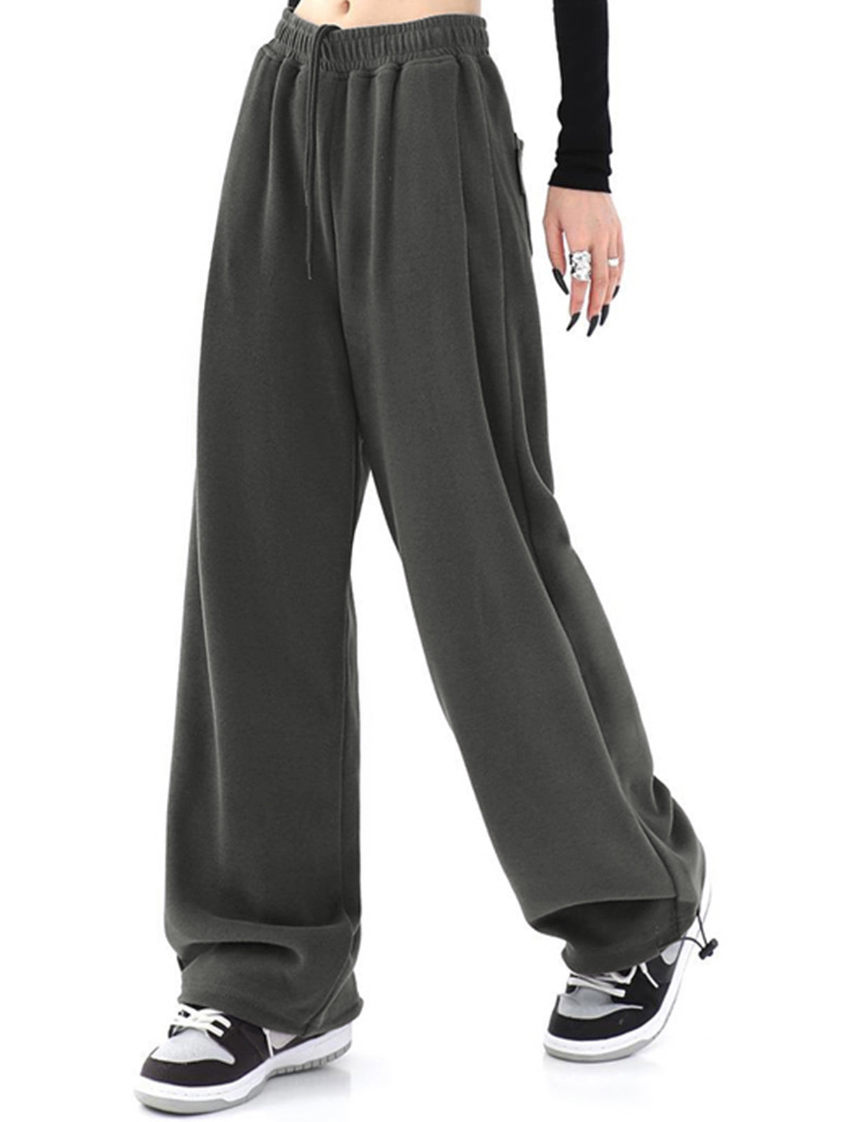 Maxct Solid Baggy Sweatpants
