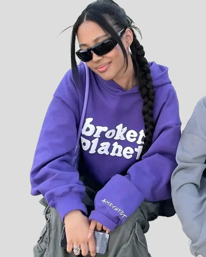Urban Oversized Broken Planet Hoodie Maxct