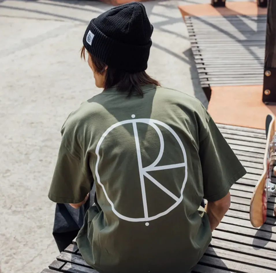 90s Streetwear Polar Skate Y2K Clothing Men Women Harajuku Back Letter Graphic Print Oversized T Shirt Hip Hop Gothic Cotton Short Sleeve Tops
