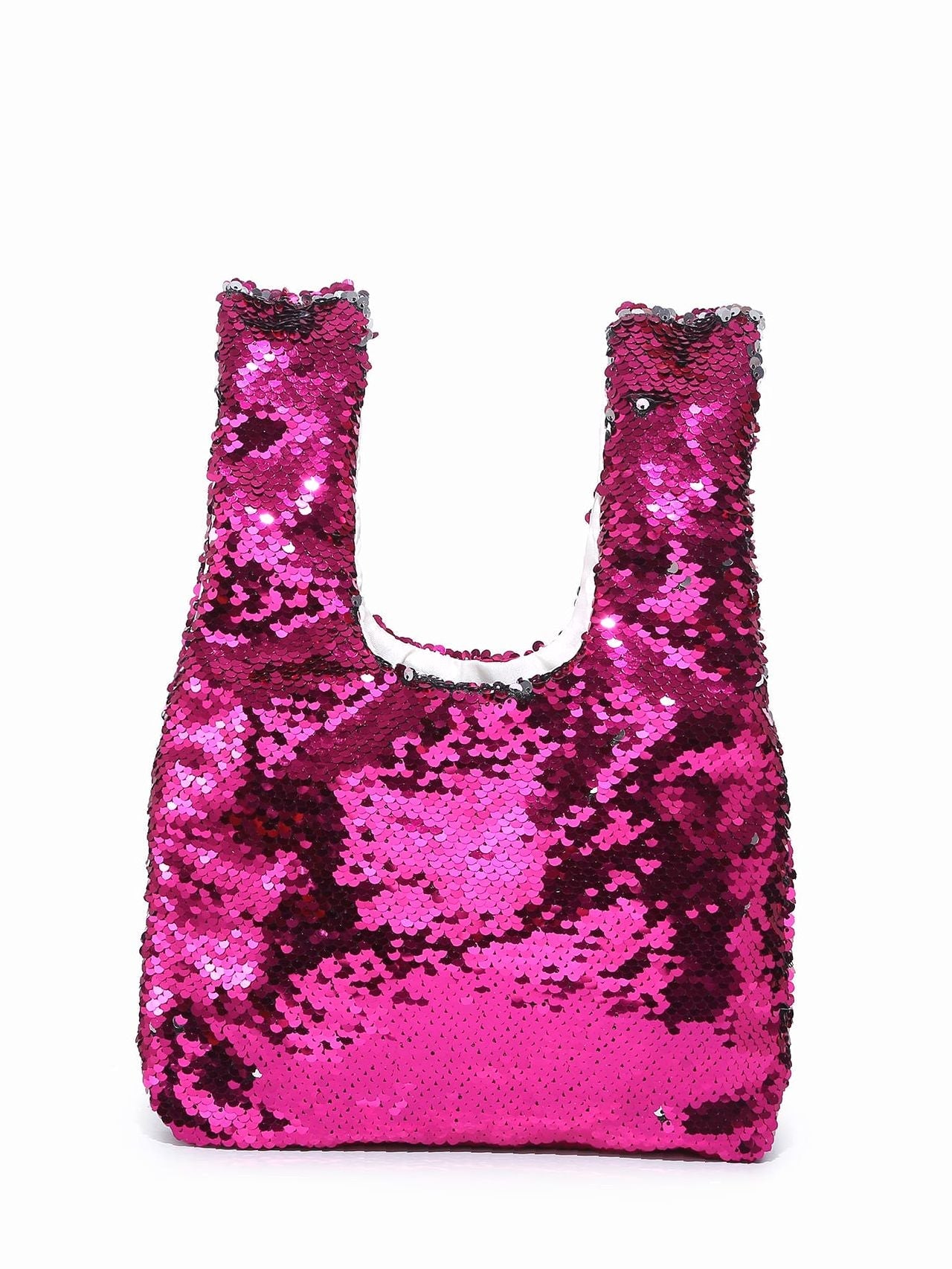 Maxct - Sequin Decor Top Handle Bag  - Women Tote Bags