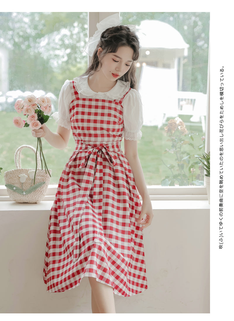 Gingham Picnic Cami Dress Maxct