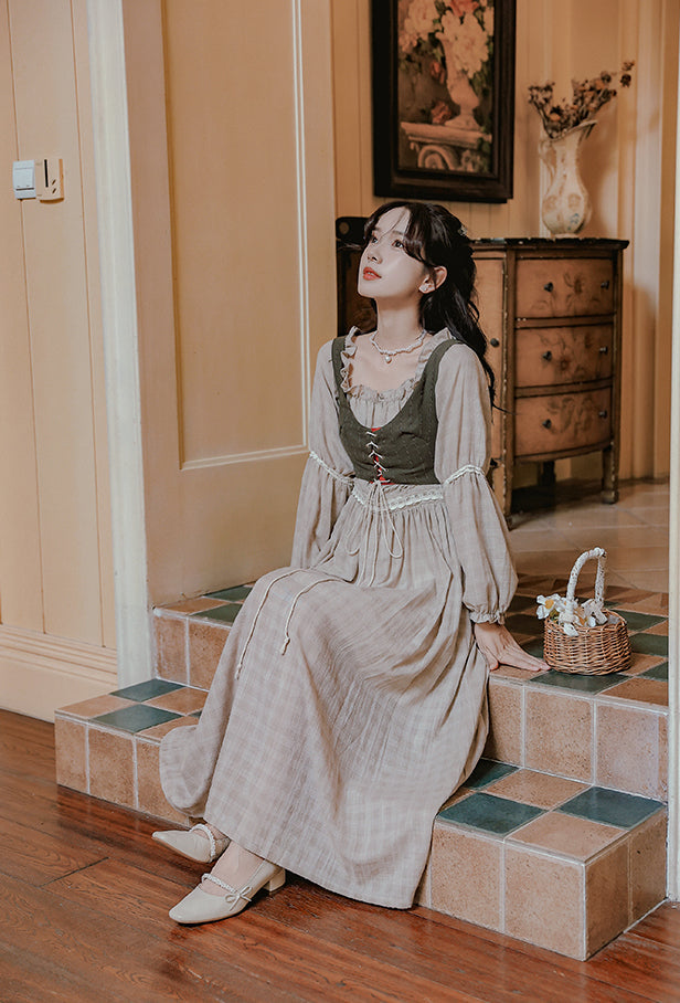 Country Corset Midi Dress Maxct