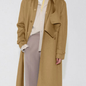 Maxct - Mens Lapel Warm Over Knee Wool Coat