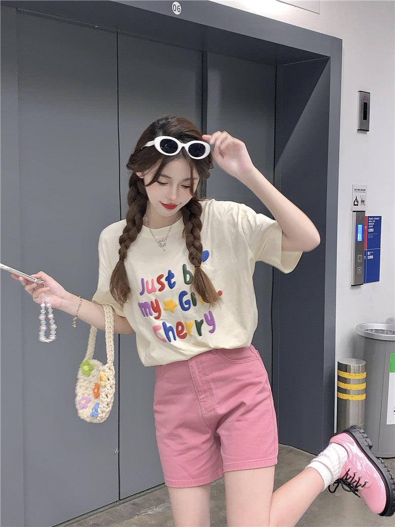 Maxct &Just Be My Girl Cherry Tee
