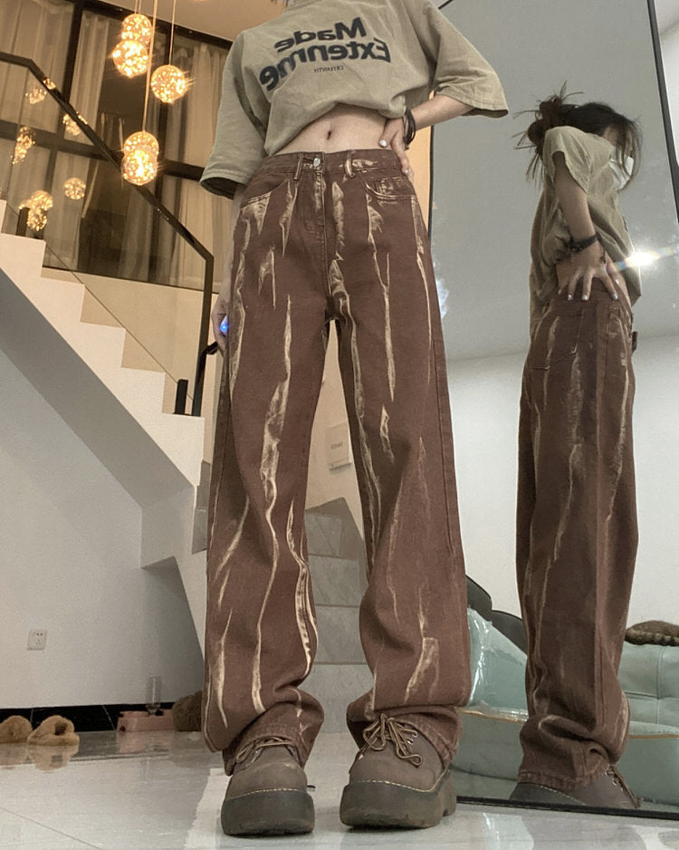 Fashion Week Brown Jeans Maxct