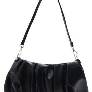 Bag For Love - Minimalist Ruched Bag - Women Maxct Bags