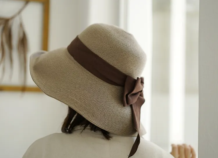 Straw Hat Artsy Travel Women's Anti-DDoS Foldable Hat