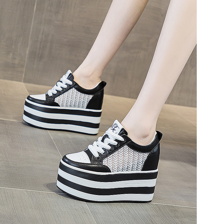 Women's Summer Mesh Air Sneakers Mixed Colors. High Heel - true-deals-club