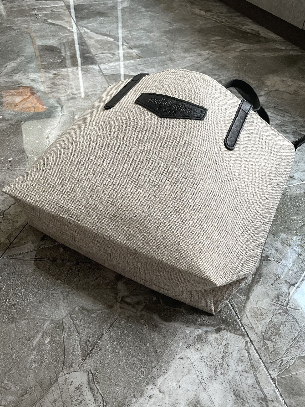 Maxct - Letter Patch Tote Bag  - Women Tote Bags