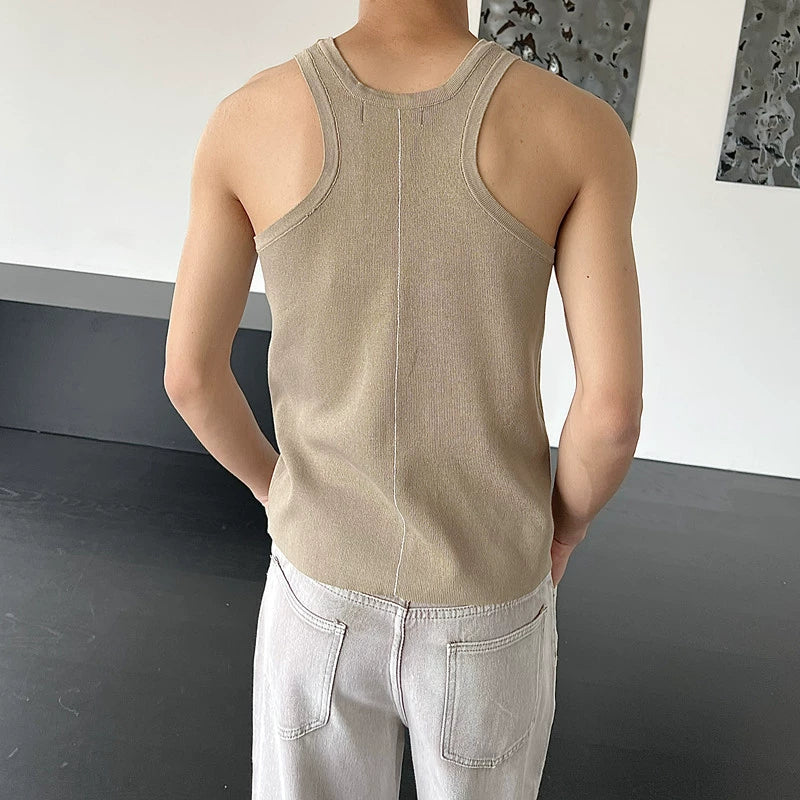 abc Line Sleeveless Shirt Maxct