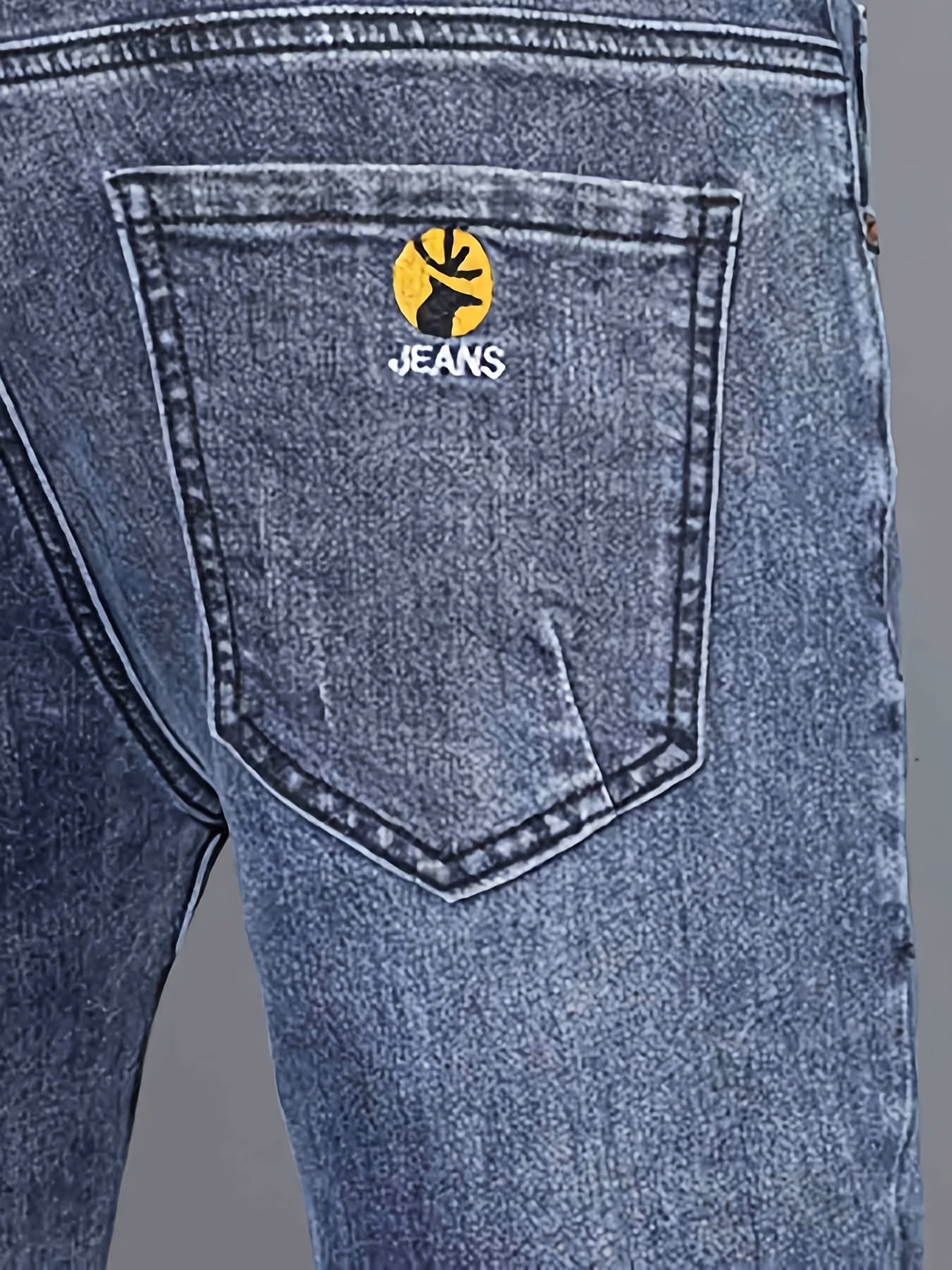 Maxct  Men's Jeans Straight Regular Denim Jeans With Pockets, Men's Outfits