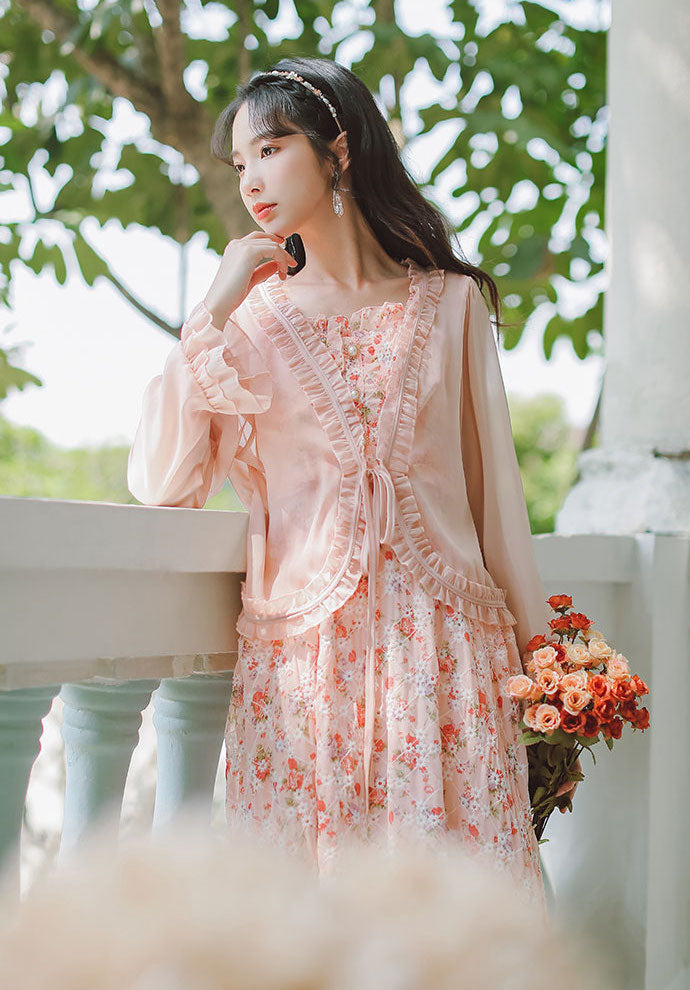 Tea Cup Floral Cami Dress Maxct
