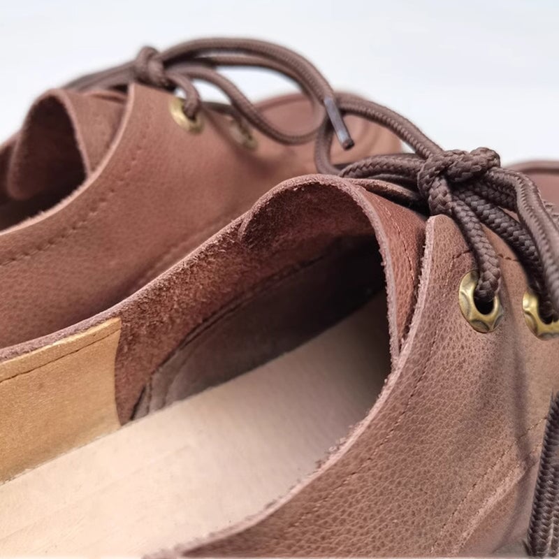 Women's Oxford Big Toe Lace Up Shoes Maxct