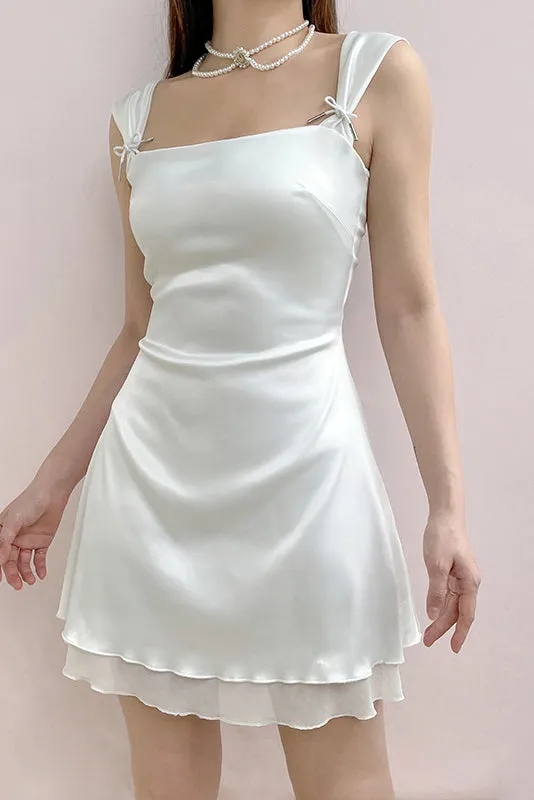 Sleeveless Black Mini Dress Maxct