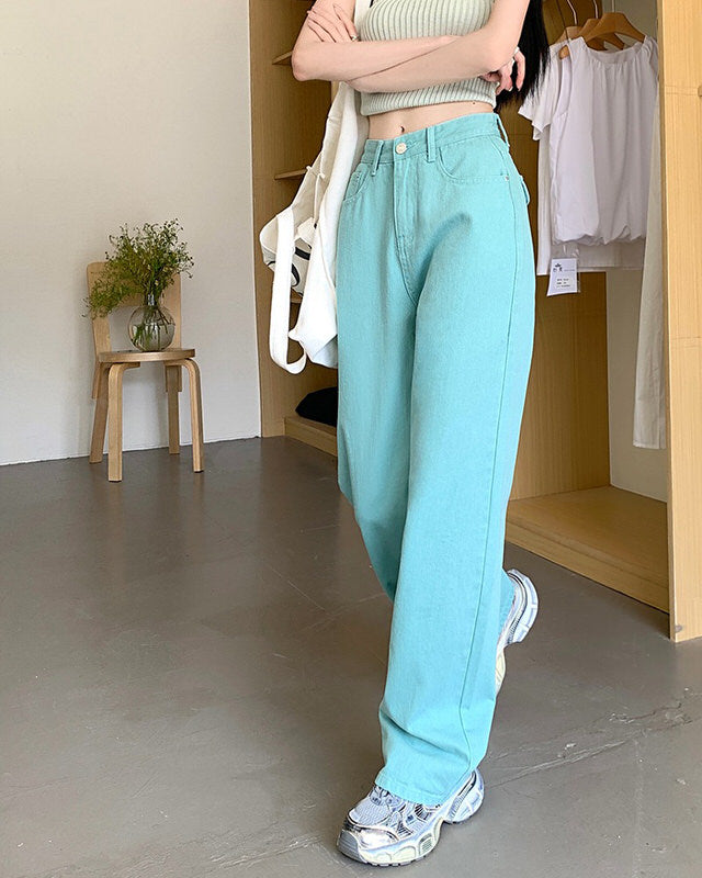 Candy Cloud High Waist Jeans Maxct