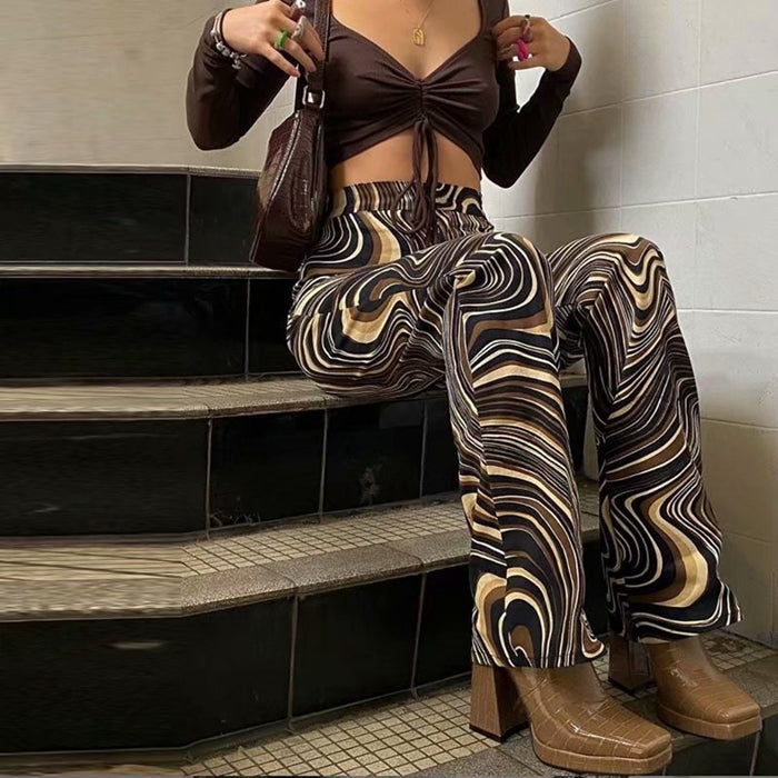 Maxct Laila Elastic Wide Leg Pants