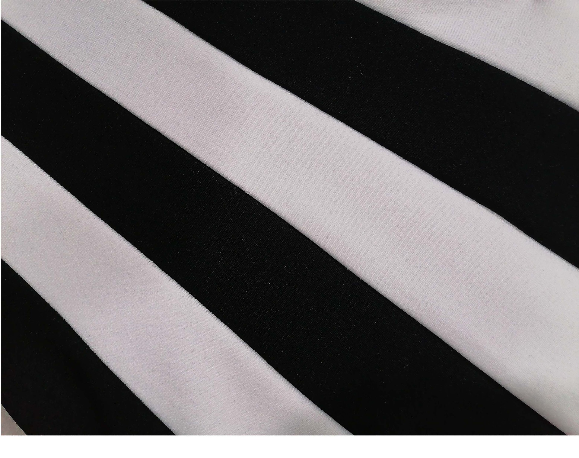 Strapless Bandage Dress Women's Hepburn Chest Wrap Skirt Black And White Striped High-end Banquet Dress Daily Wear