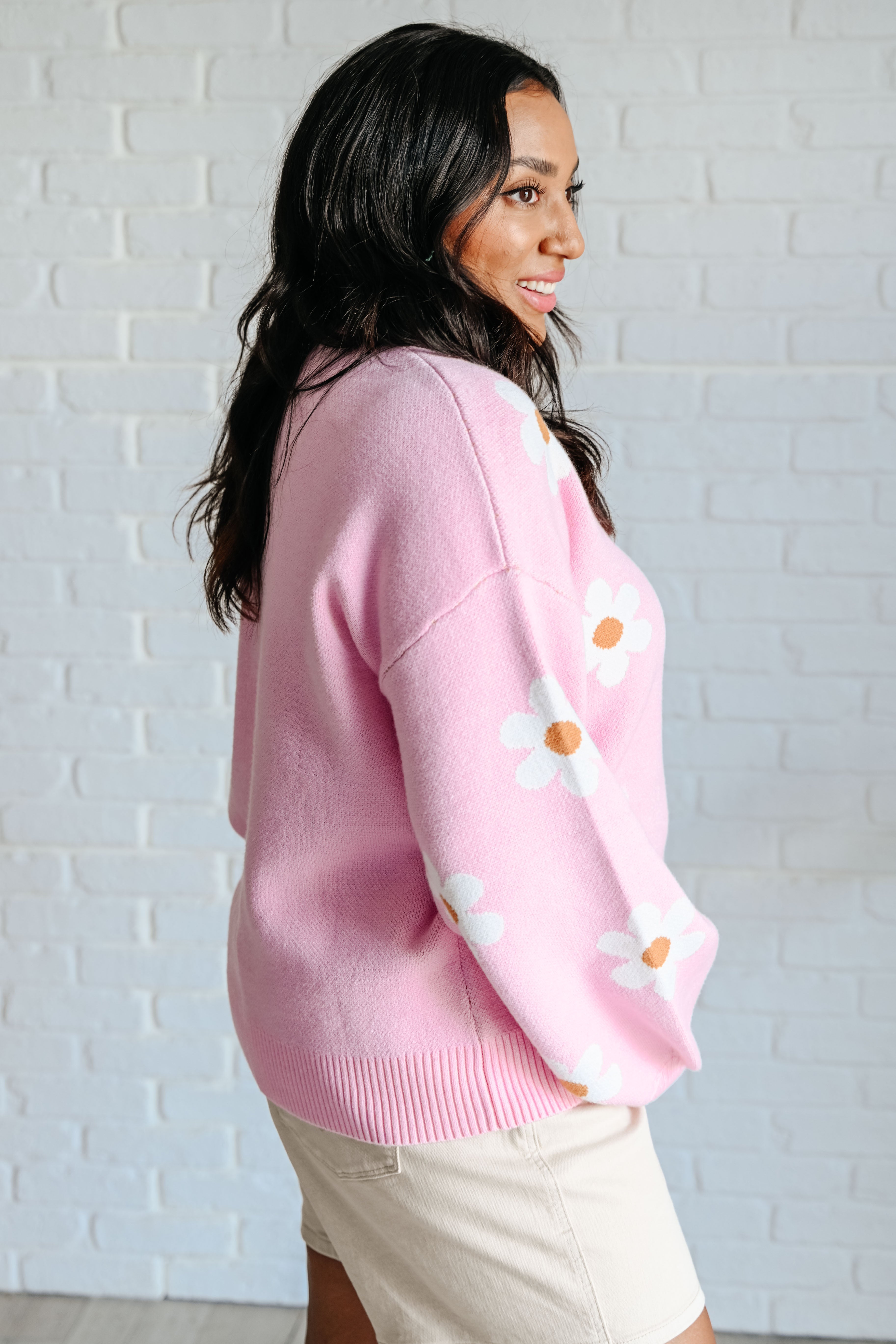 Maxct &Don't Worry About a Thing Floral Sweater