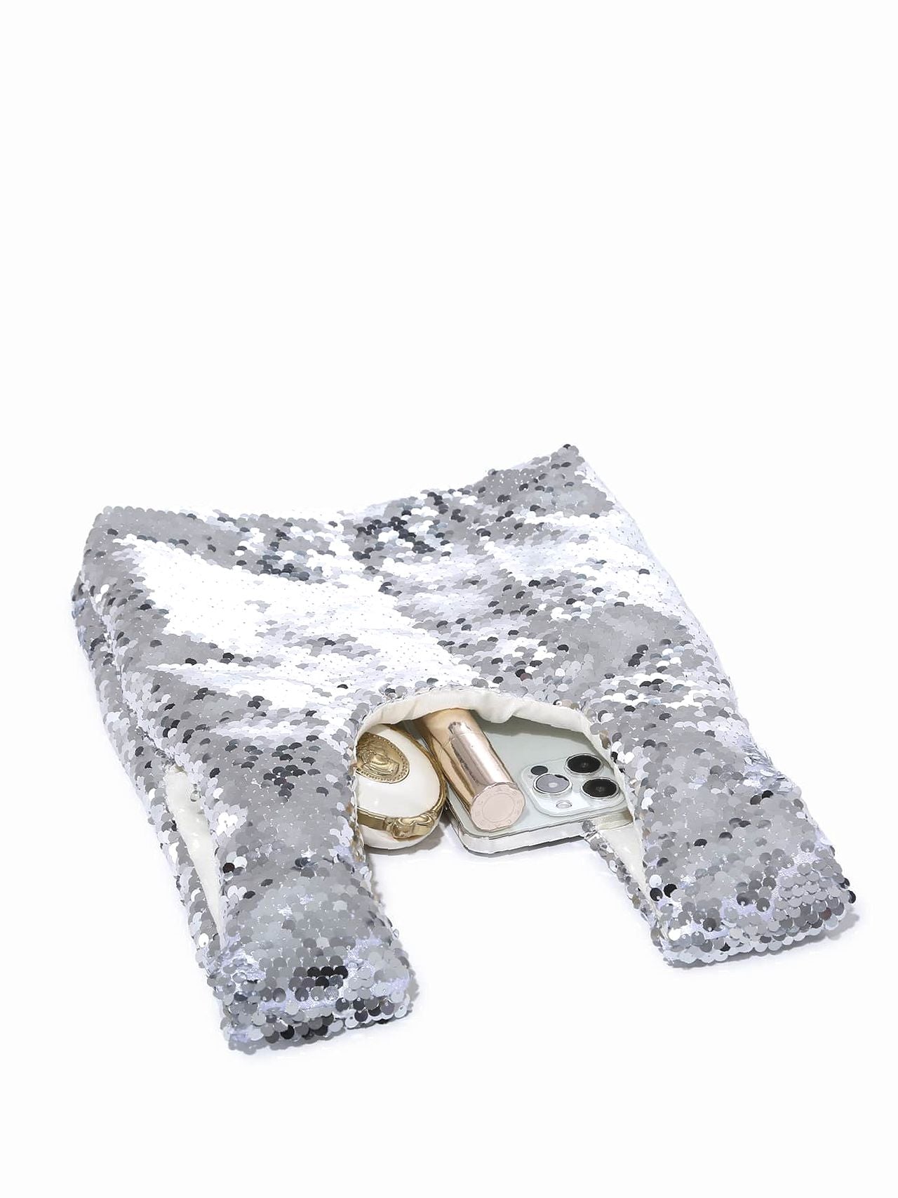Maxct - Sequin Decor Top Handle Bag  - Women Tote Bags