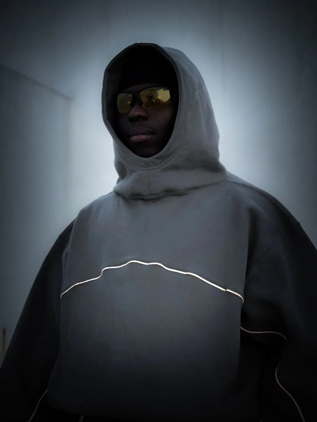 Y2k Winter Long Sleeved Hooded Sweatshirt With Color Blocking Patchwork Oversized Sweatshirt Streetwear Hip-Hop Rap Punk Outfit