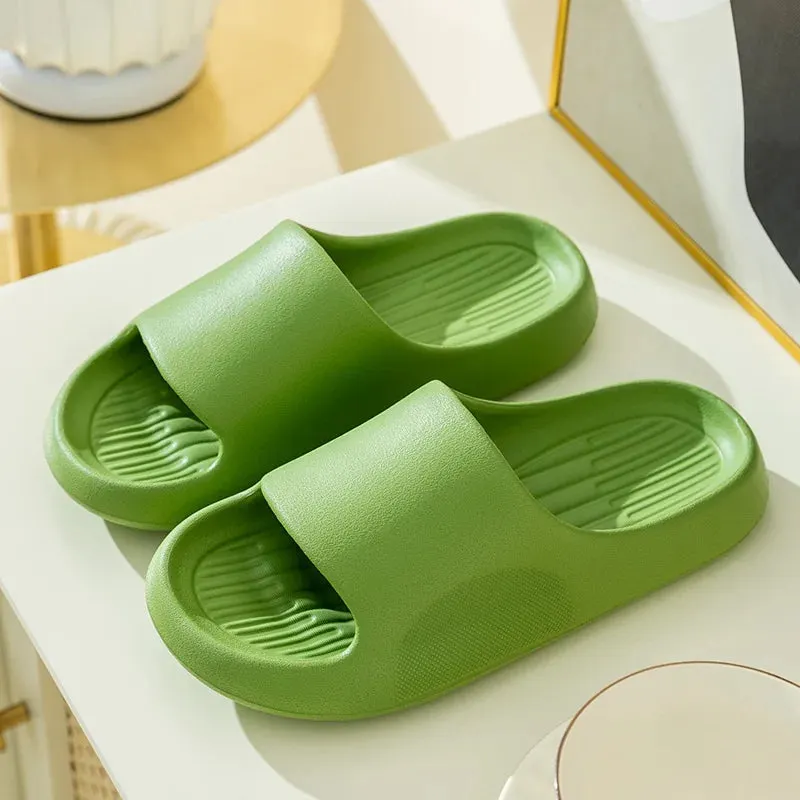 Big and Tall Slippers Comfy Unisex Flat Sandals for Indoor Relaxation Maxct
