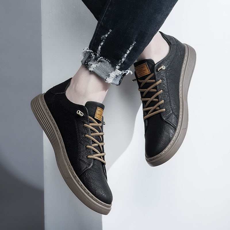 Men's Leather Oxford Shoes Maxct