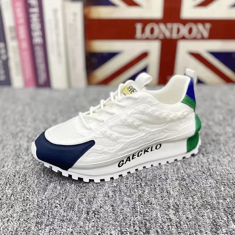 Chunky Sneakers - Luxury Fan Rood for Men Maxct