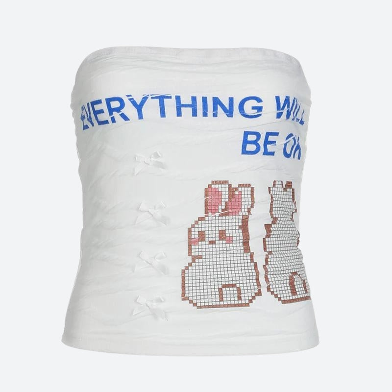 Maxct &Everything Will Be Ok Tube Top