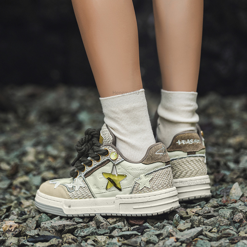 Y2K Star Punk Hip-hop Skateboard Fashion Sneakers Unisex