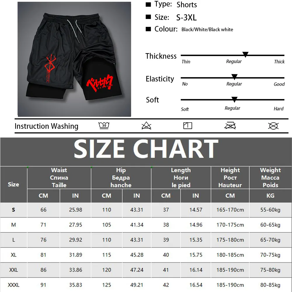 Quick Dry Compression Shorts with Pockets for Men