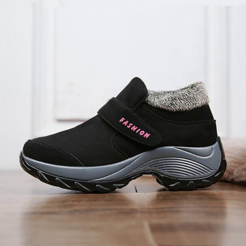 Warm Ankle Boots With Fluff Maxct