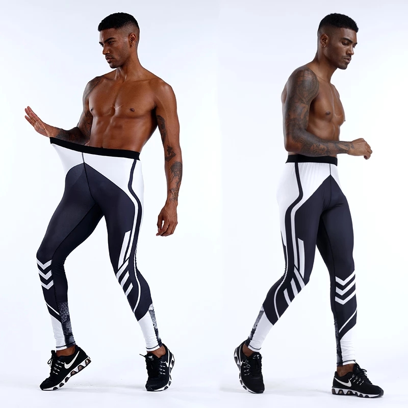 Men's Quick Dry Running Leggings Gym Fitness & Workout