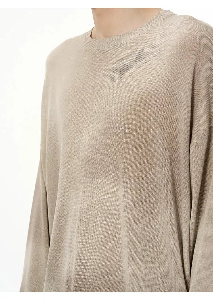 Maxct Lightweight Oversized Tie-dye Sweater