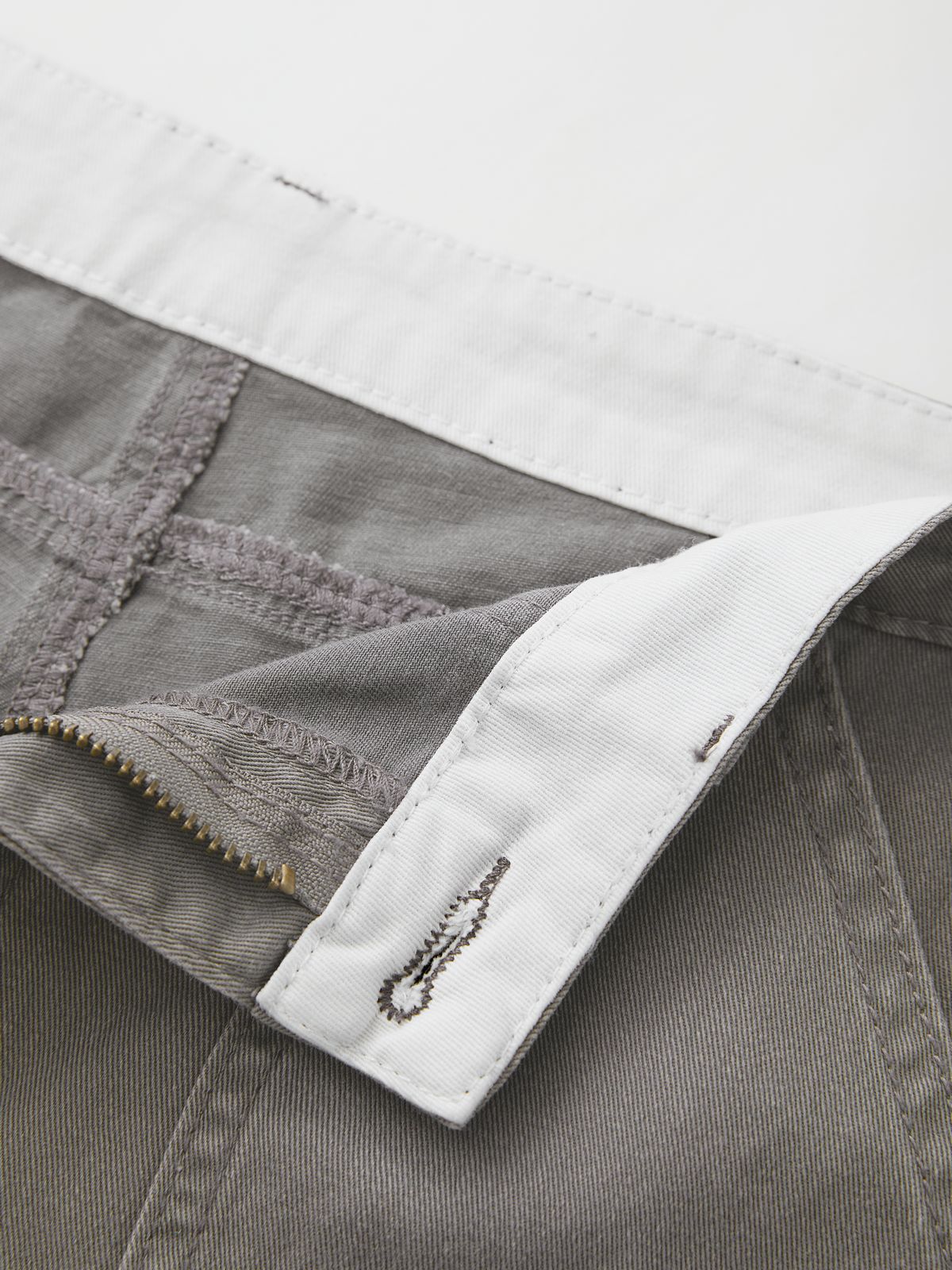 Fold Over Waist Y2K Straight Leg Pants Maxct