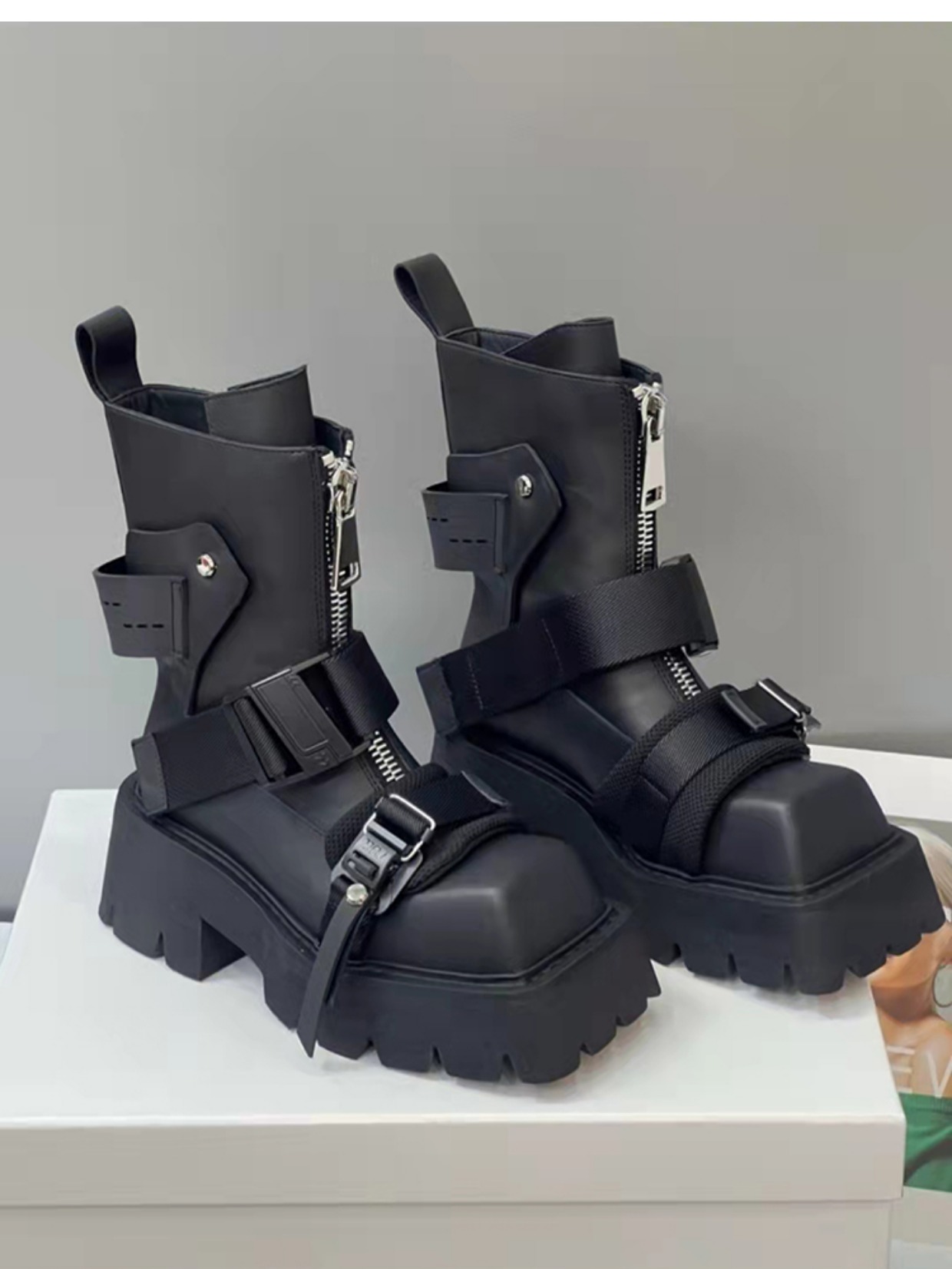 mid calf boots for women - true-deals-club