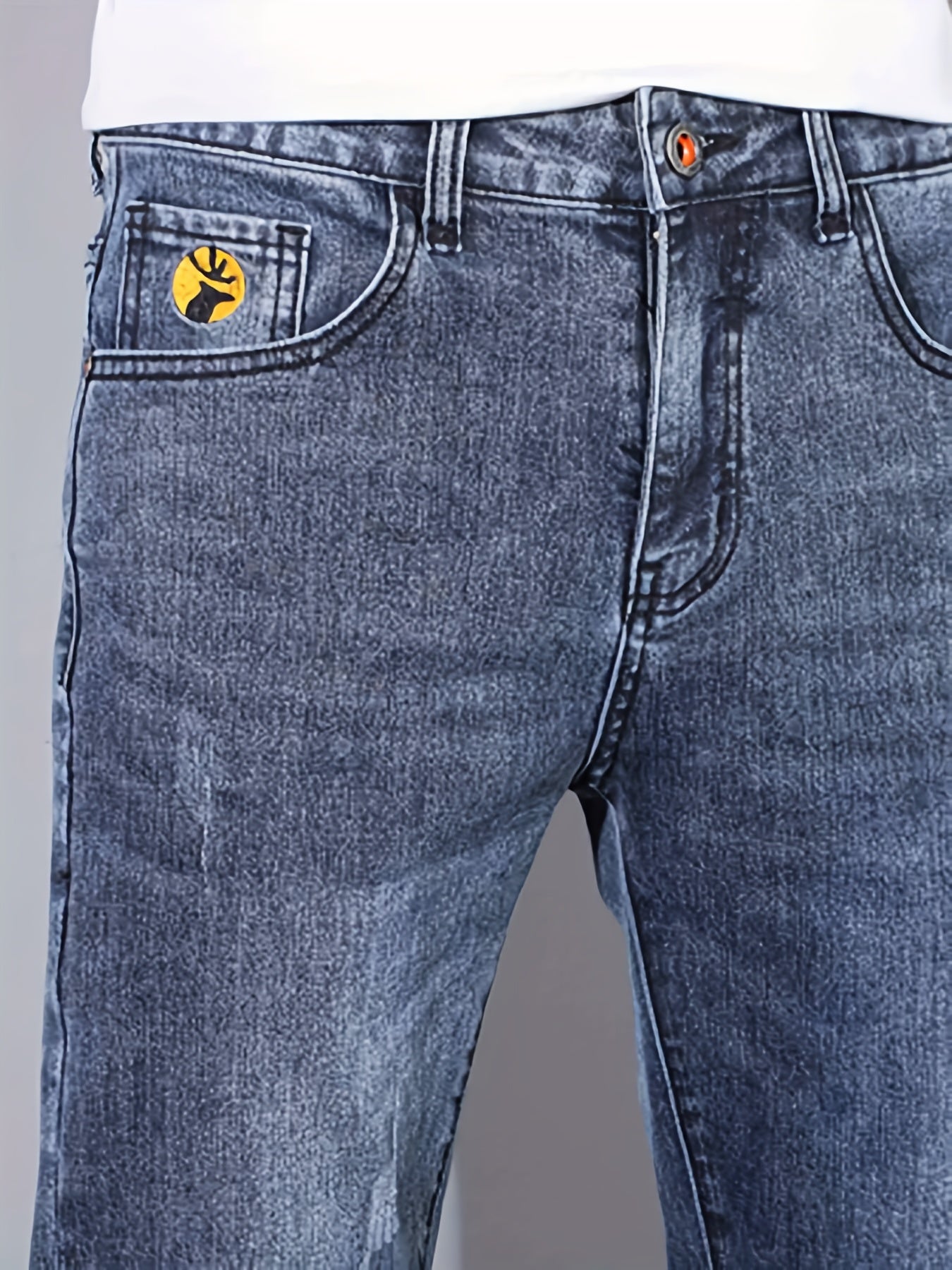 Maxct  Men's Jeans Straight Regular Denim Jeans With Pockets, Men's Outfits