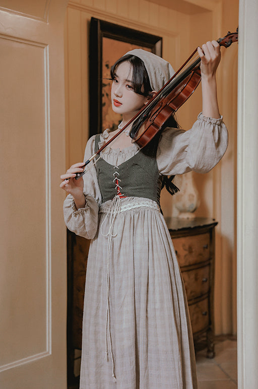 Country Corset Midi Dress Maxct