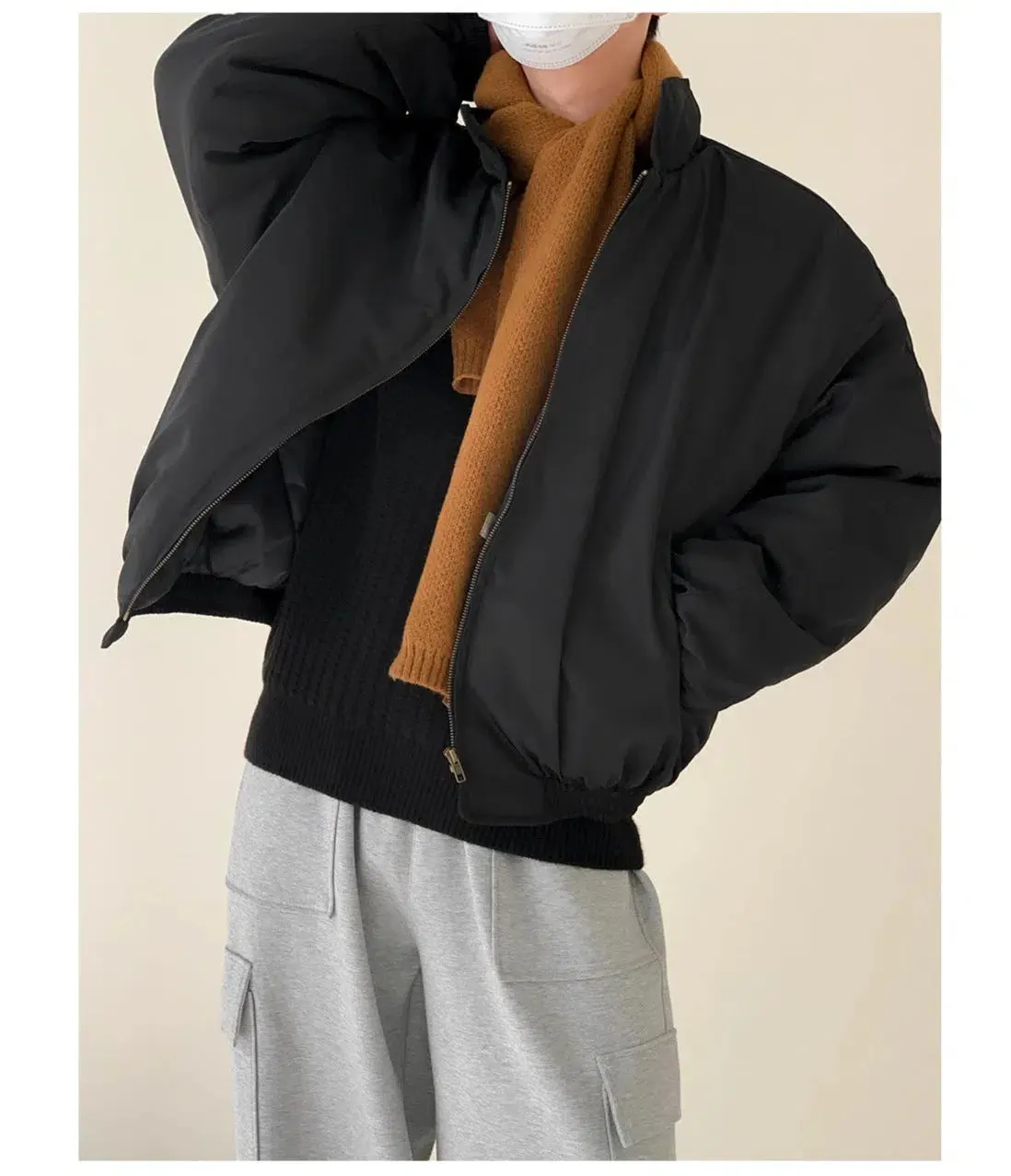 Maxct Soft Stand-collar Cotton Jacket