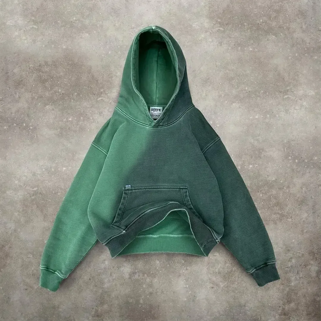 Maxct Street Wear New Oversized Long-sleeved Hoodie Men and Women Y2K Harajuku Hip-hop Gothic Punk Clothing Sweatshirt Pullover Unisex