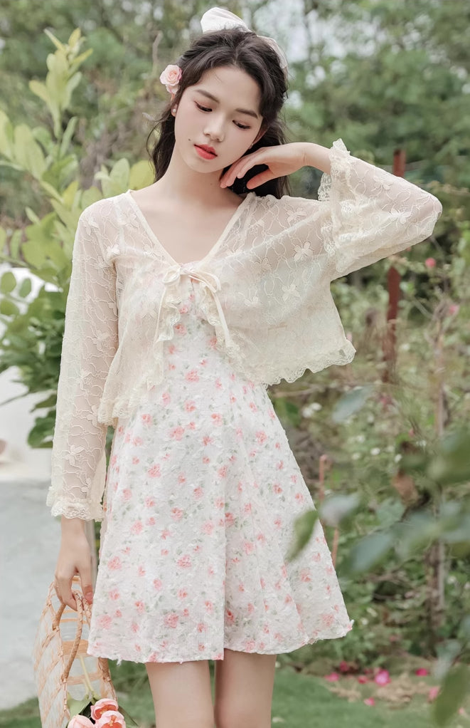 Faded Rose Cami Mini Dress Maxct