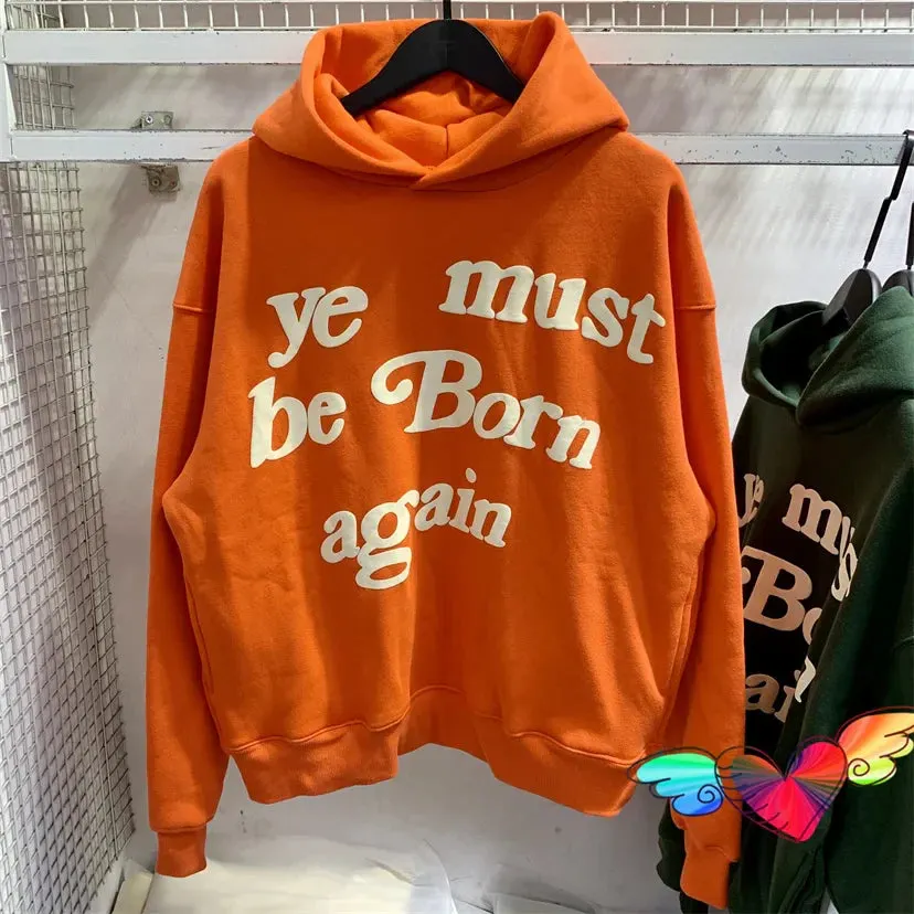 Kanye Hoodie - Ye Must Be Born Again Unisex Oversized Maxct