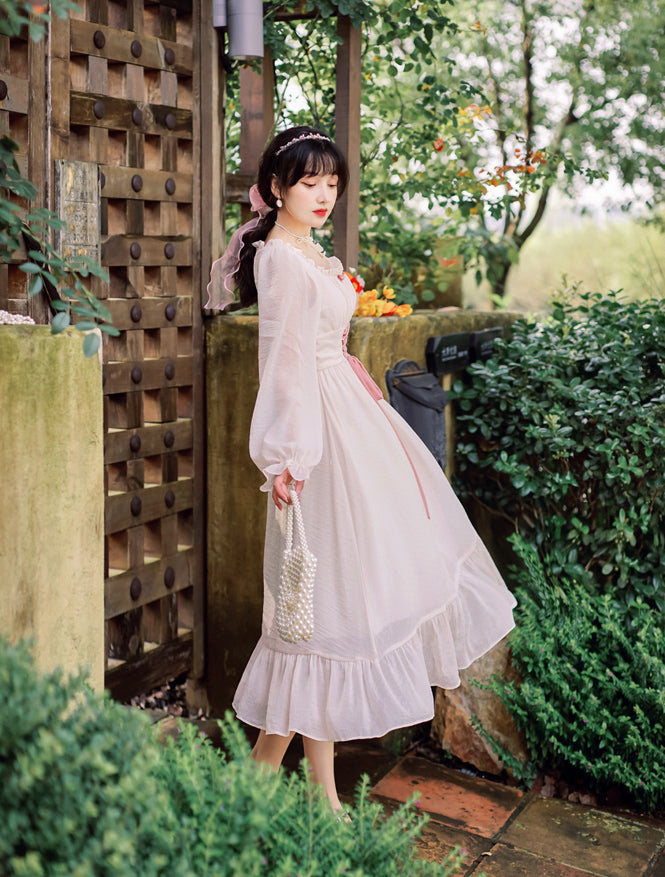 Meadow Corset Midi Dress Maxct