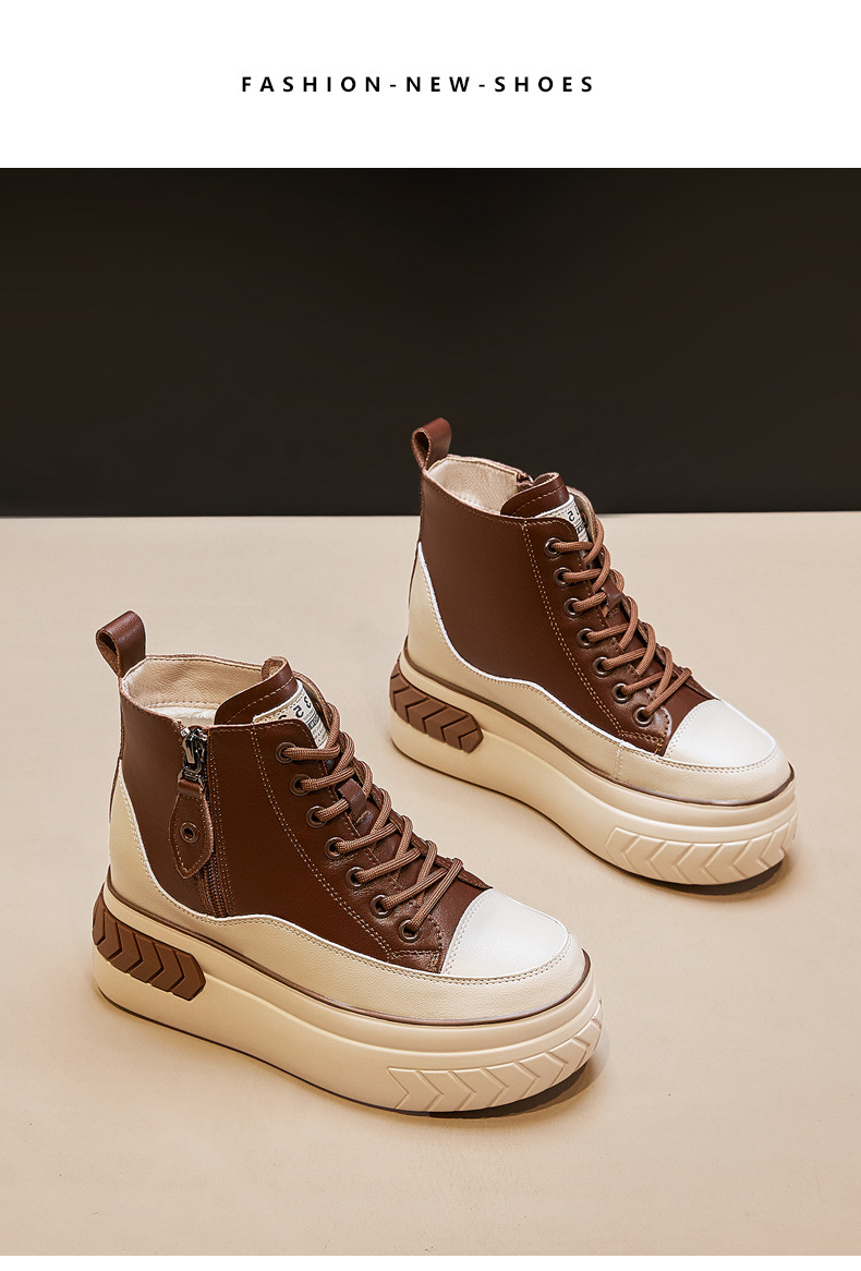Platform Sneaker Boots for Women - true-deals-club