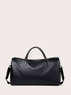 Letter Graphic Large Capacity Duffel Bag - Women Tote Bags