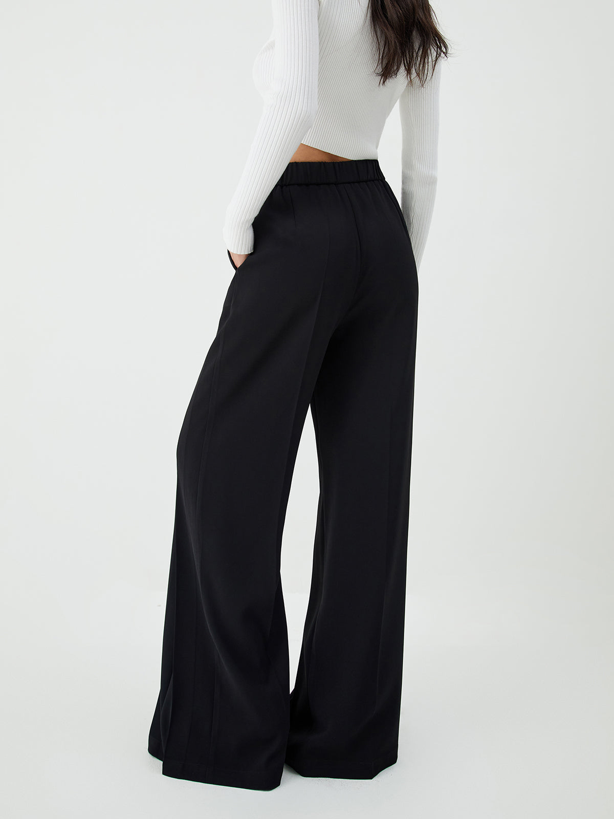 Maxct Pleated Wide Leg Pants
