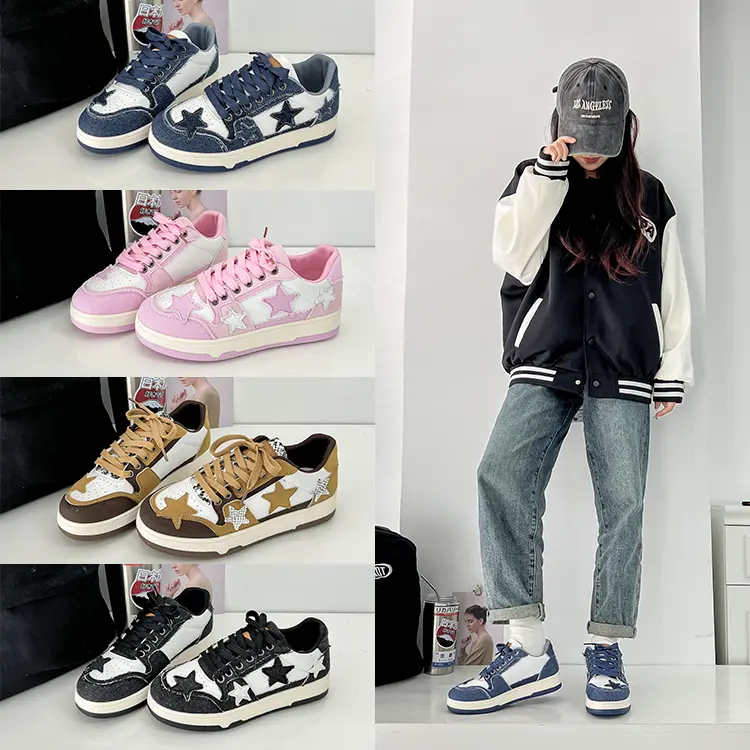 Unisex Retro Punk Hip-hop Sneakers
